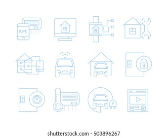 smart home icons