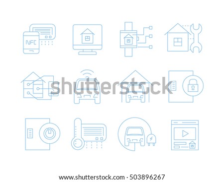 smart home icons