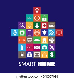 Smart home illustration