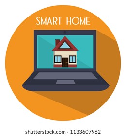 smart home in laptop computer