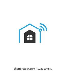 Smart Home Logo Icon Design Concept Illustration