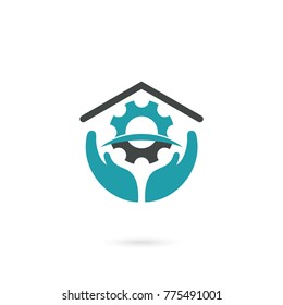 smart home maintenance system, smart home logo