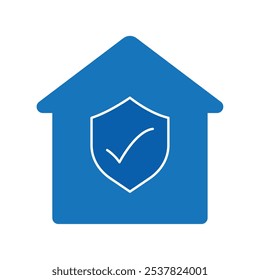 Smart Home-Sicherheit, isoliertes Symbol