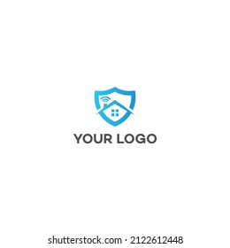 Smart Home Security logo design