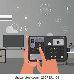 Smart home technological with mobile remote