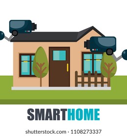 smart home technology with cctv camera