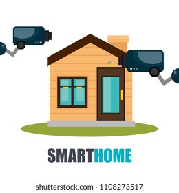 smart home technology with cctv camera