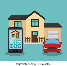 smart home technology icon