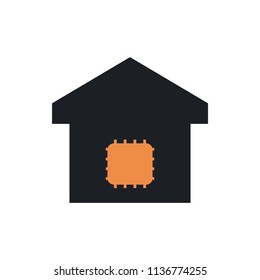smart home vector icon