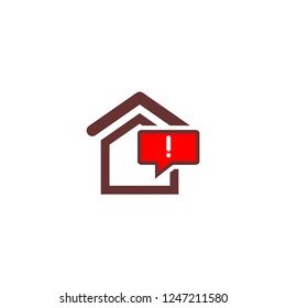 Smart home vector icon