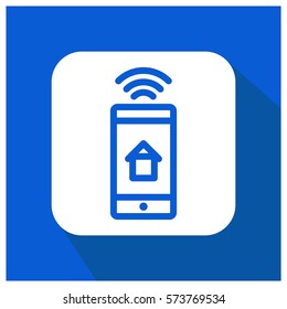 Smart home vector icon
