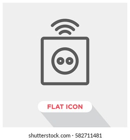 Smart home vector icon