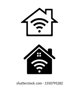 Smart Home vector icon illustration. Smart home symbol icon. Premium quality.