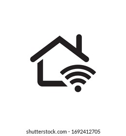 Smart Home vector icon illustration