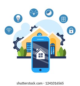 Smart House. The Concept Of A Unified Smart Home Control System.