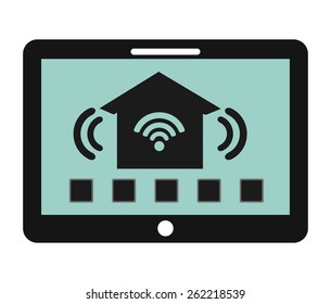 smart house design, vector illustration eps10 graphic 