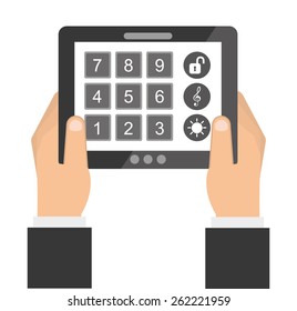 smart house design, vector illustration eps10 graphic 