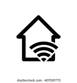 Smart House Icon Transparent Element Design | jpg, path, web app, art, ai, eps | white background