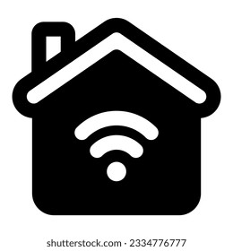 smart house icon vector illustration asset element