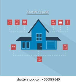 smart house illustration