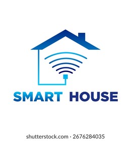 Smart house illustration design vector