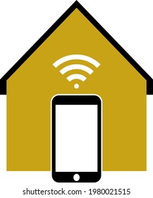 Smart House, Smart Mobile, inteligente, icono de tecnología