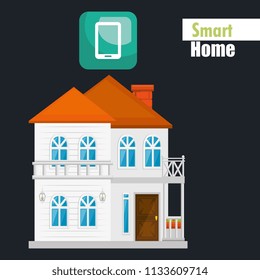 smart house with tablet service