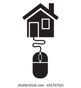 smart house or working from home concept