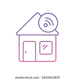 Smart Hub Icon vector stock illustration