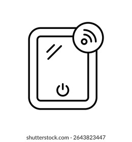Smart Hub Icon vector stock illustration