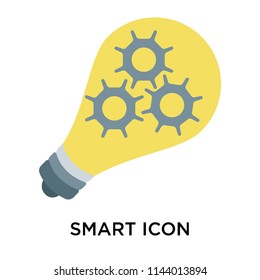 Smart icon vector isolated on white background for your web and mobile app design, Smart logo concept