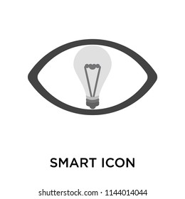 Smart icon vector isolated on white background for your web and mobile app design, Smart logo concept