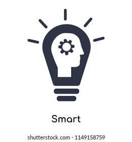 Smart icon vector isolated on white background for your web and mobile app design, Smart logo concept