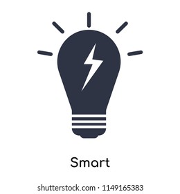 Smart icon vector isolated on white background for your web and mobile app design, Smart logo concept
