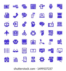 smart icons. Editable 49 smart icons. Included icons such as Graphic tablet, Payment method, Settings, Brainstorm, Mobile app, City, Mortgage, Devices. smart trendy icons for web.