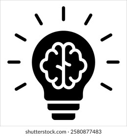 Smart Idea Icon Element For Design