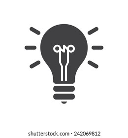 Smart Ideas icon, flat design