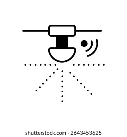 Smart Irrigation Icon vector stock illustration