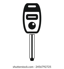 Smart key access icon simple vector. Vehicle security. Modern system safe
