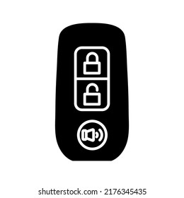 smart key icon. Simple element illustration. smart key symbol design from Smart home color editable