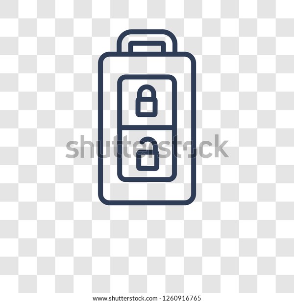 Smart key icon. Trendy Smart
key logo concept on transparent background from Smarthome
collection