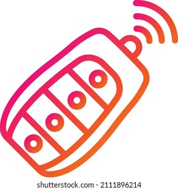 Smart key Vector Icon Design Illustration