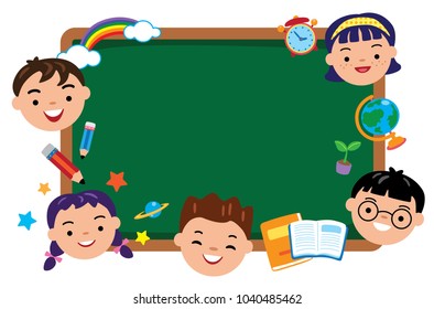 smart kid black board 