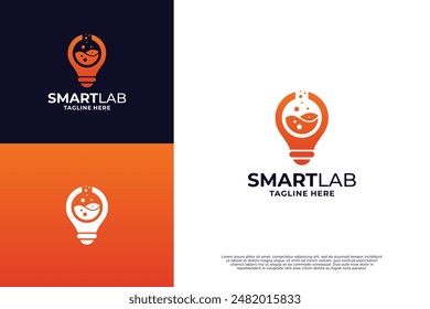 Smart lab logo design inspiration