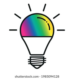 SMART LAMP WITH MULTI COLOR FUNCTIONS