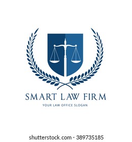 Smart Law Firm Logo Template