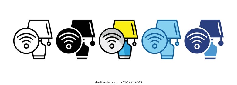 Smart Light Icon Element For Design
