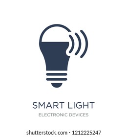 Smart light icon. Trendy flat vector Smart light icon on white background from Electronic devices collection, vector illustration can be use for web and mobile, eps10