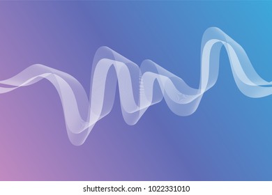 Smart Link Technologies to deliver high availability connectivity. Abstract blue Polygonal Space Background with Connecting Dots and Lines. Big data visual.