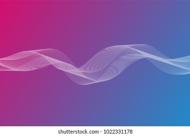 Smart Link Technologies to deliver high availability connectivity. Abstract blue Polygonal Space Background with Connecting Dots and Lines. Big data visual.